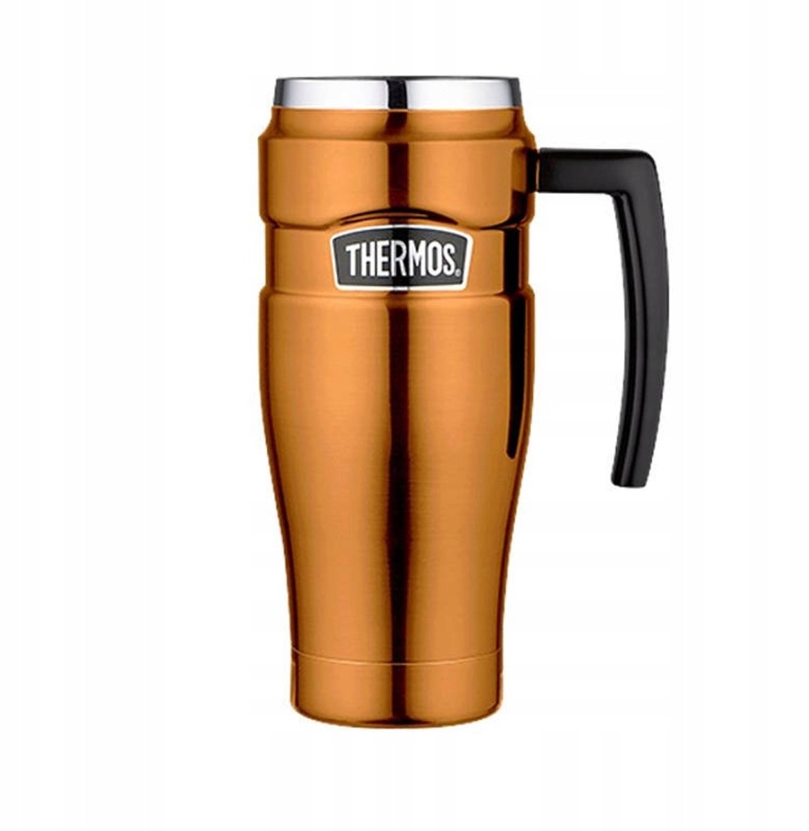 Thermos Thermobeker 470ml RVS, Lekkagevrij, Koperkleurig