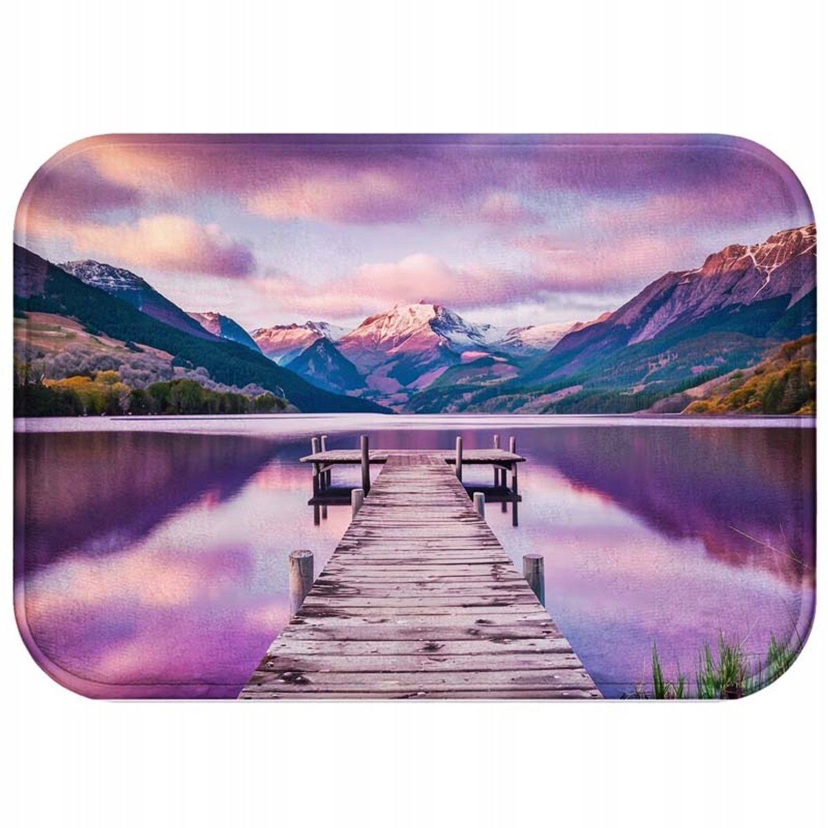 Zachte Antislip Badkamermat 60x40cm - Stijlvol & Sneldrogend