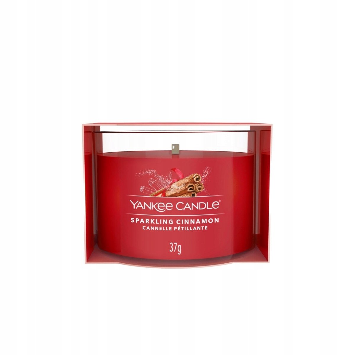 Yankee Candle Mini Geurkaars Sparkling Cinnamon - Warme Kruidige Sfeer