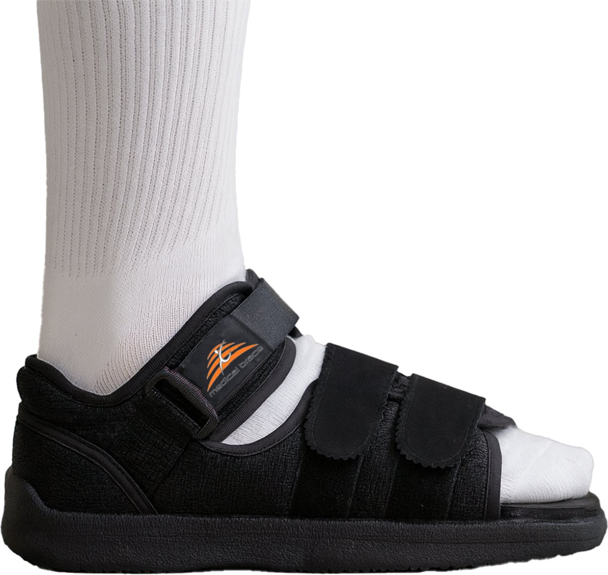 Medical Brace Gipsschoen – Per Stuk – Zwart – Maat 40-42