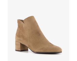 Tamaris dames enkellaarsjes beige - Maat 40
