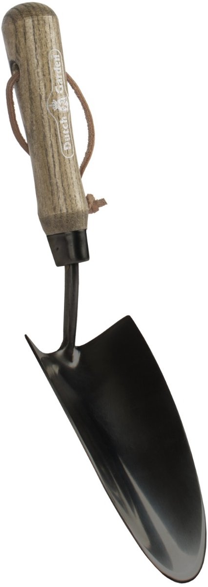 Dutch Garden - Verplantschepje Breed - Gehard staal - Gecoat - FSC Hout
