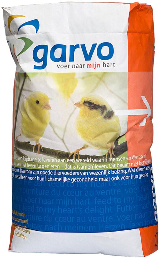 Garvo Kanarievoer Zonder Raap - 20 kg