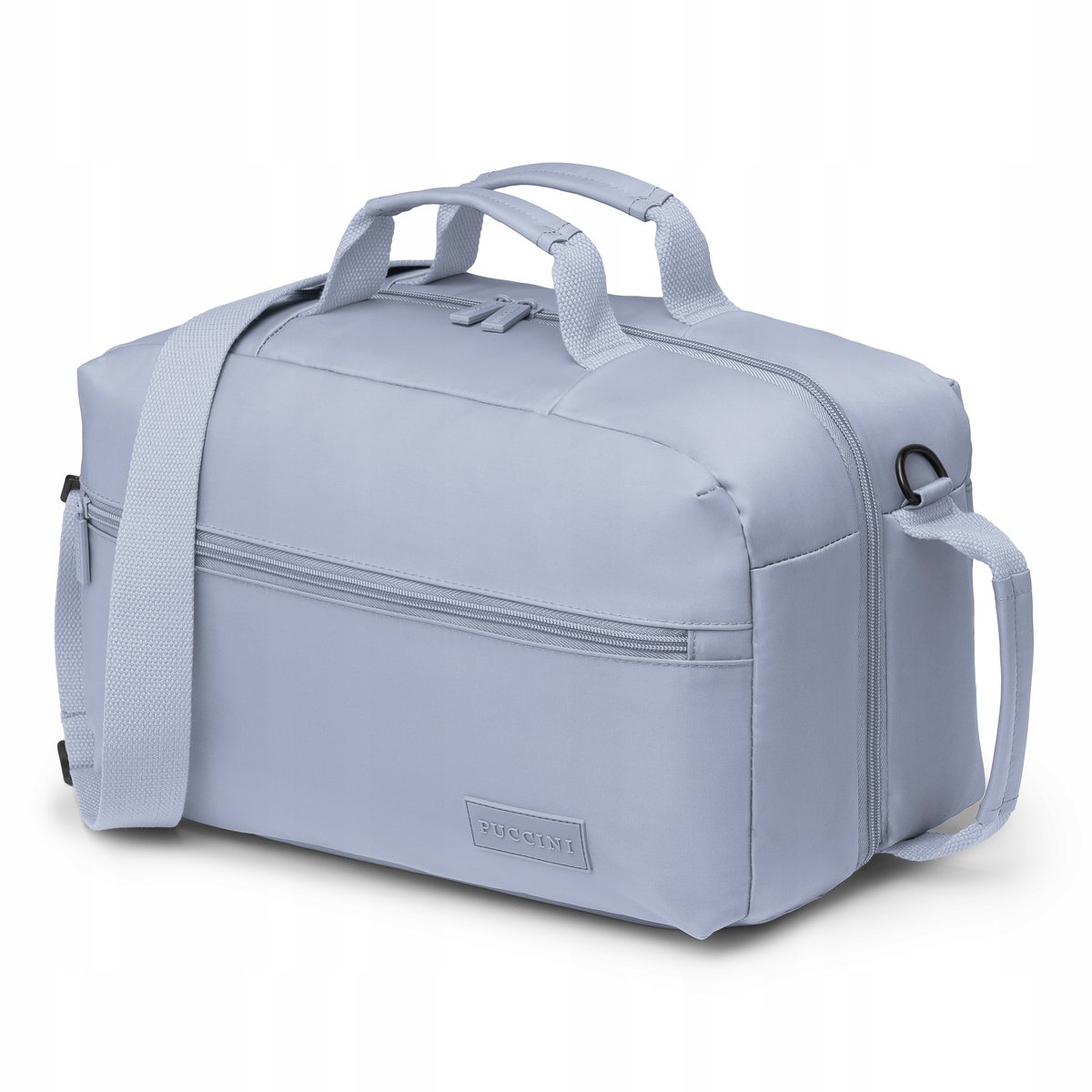 Puccini Reistas Handbagage Grijs Nylon - Perfect voor Vluchten