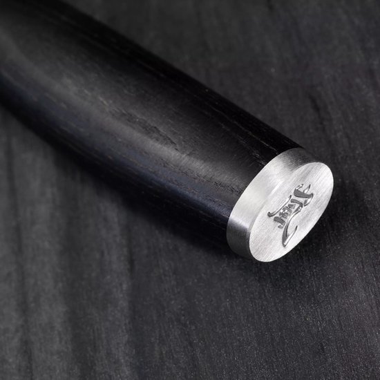Couteau de chef Yaxell Taishi 20 cm - Artisanat japonais ultime et bois de hêtre Pakka Zwart - Approuvé par la FDA