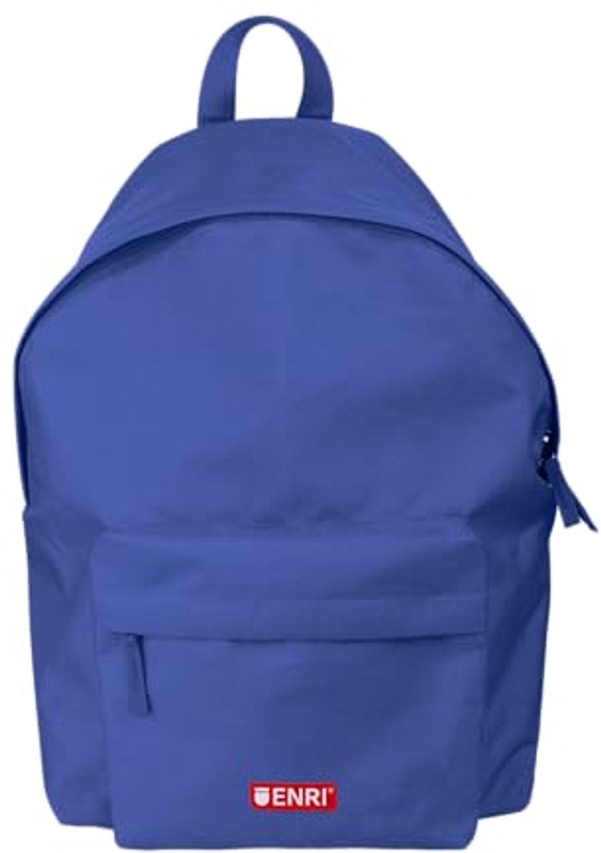 Schoolrugzak - Dagelijkse rugzak - School en werk - Twee vakken - 43x29x15 cm - Blauw