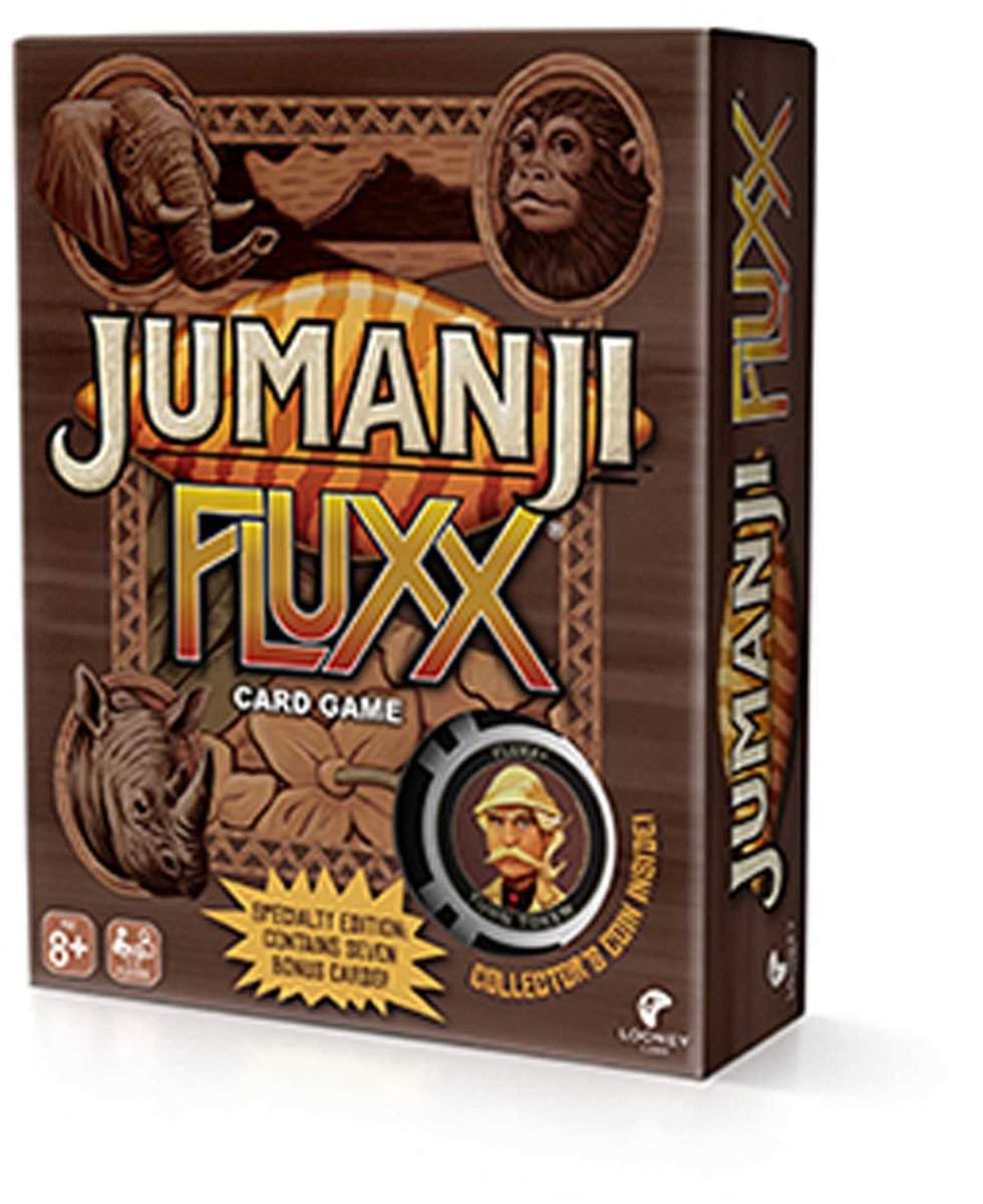 Jumanji Fluxx Specialty Edition - kaartspel - Engels
