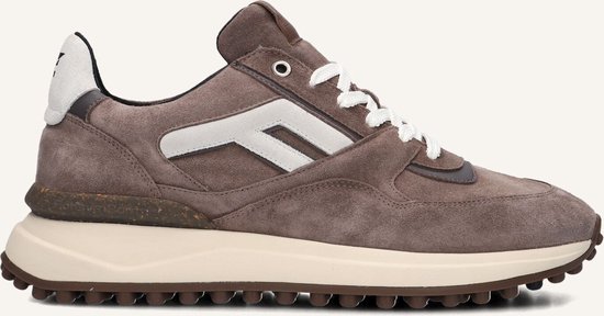 Floris Van Bommel Sfm-10139 Noppi Sneakers - Suède - Heren - Taupe - Maat 45⅓