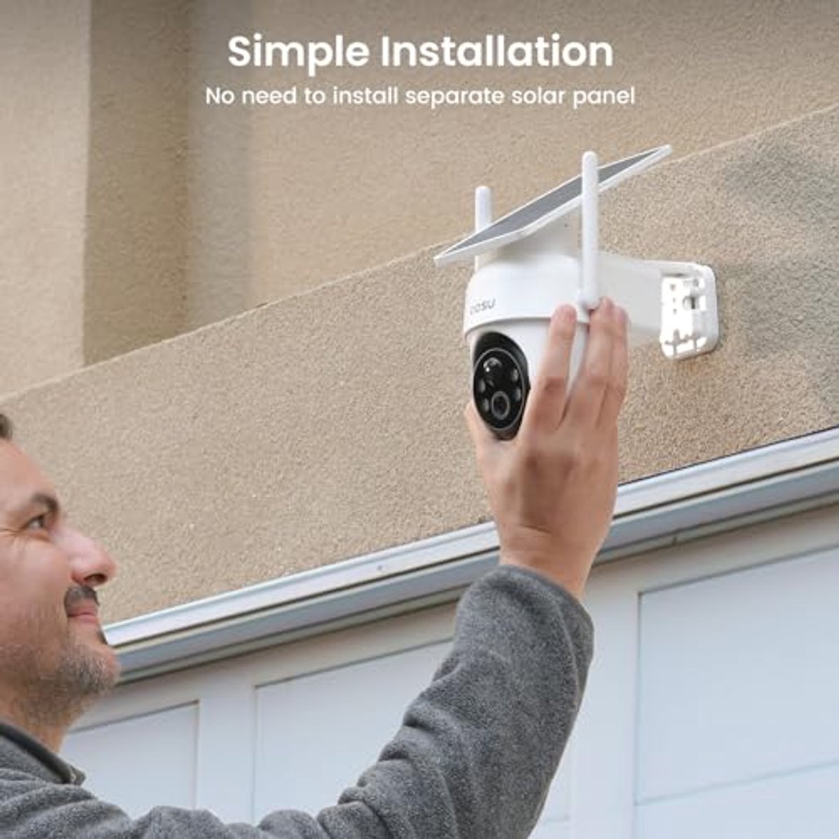 360 Gradi Panorama Beveiligingscamera met Nachtzicht en Automatische Tracking