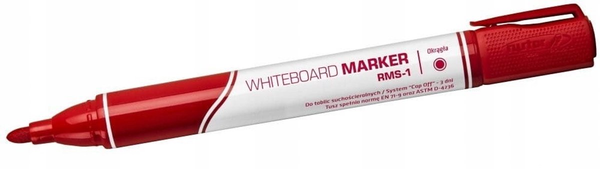 Rystor Mini Droog Utwisbare Marker - Rood