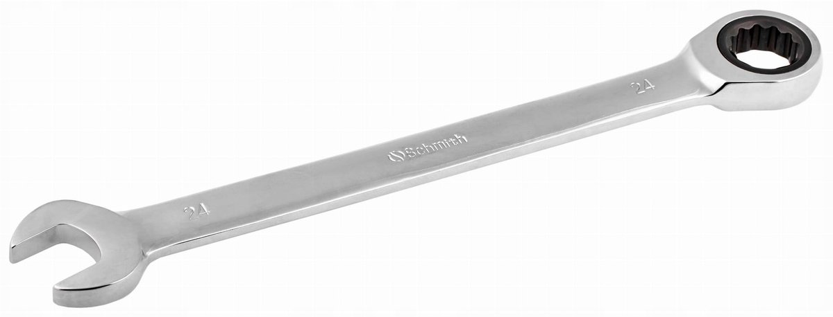 Schmith Ring- en steeksleutel met ratel, 12 mm