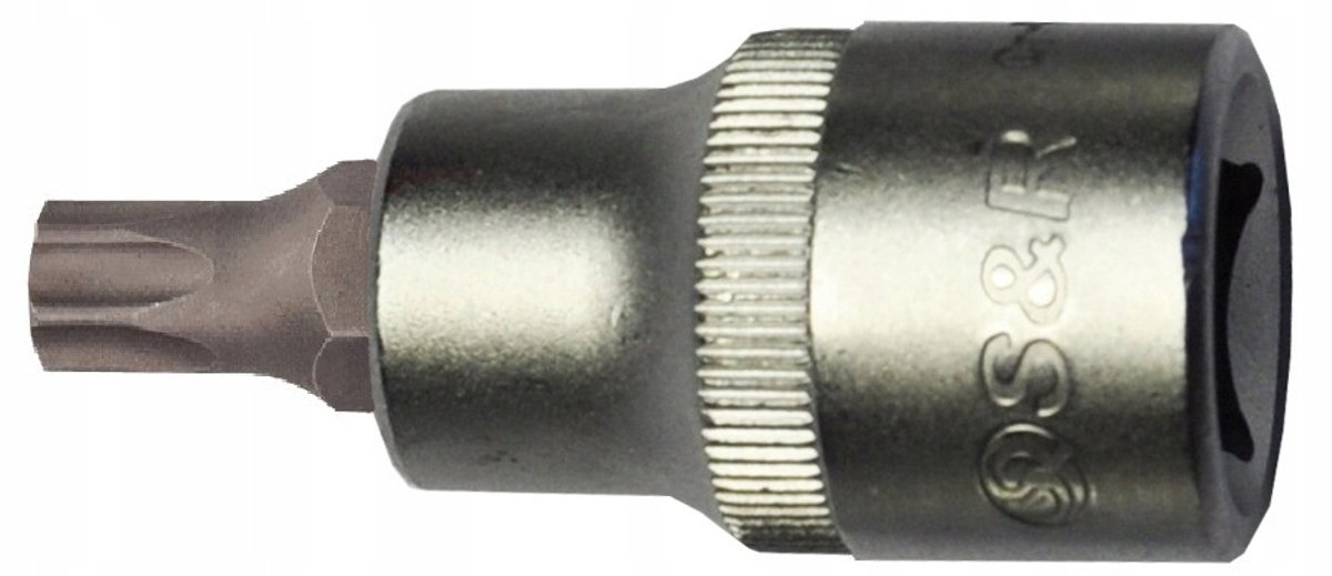 S&R TORX 55 Dopslagsleutel 1/2" Cr-V - Professioneel