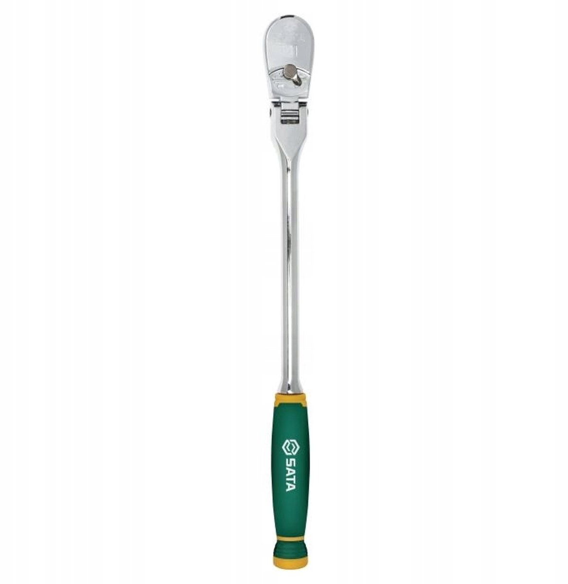 SATA Lange Gebogen Ratelsleutel 1/2" Cr-V - 72 Tanden