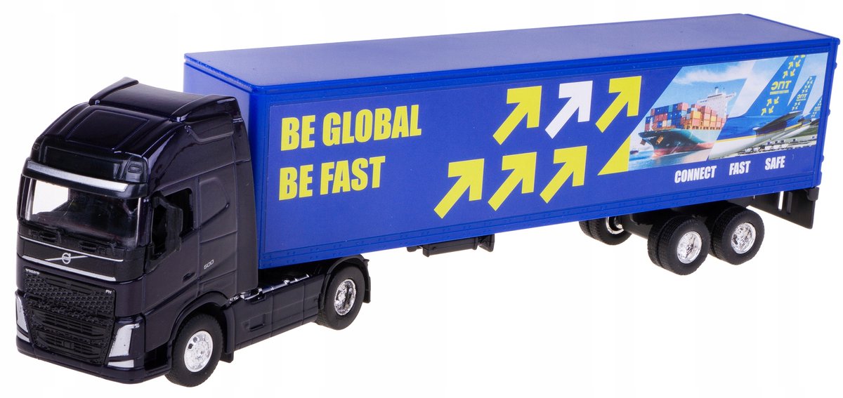Volvo FH 500 Vrachtwagen Model 1:64 Metaal Welly