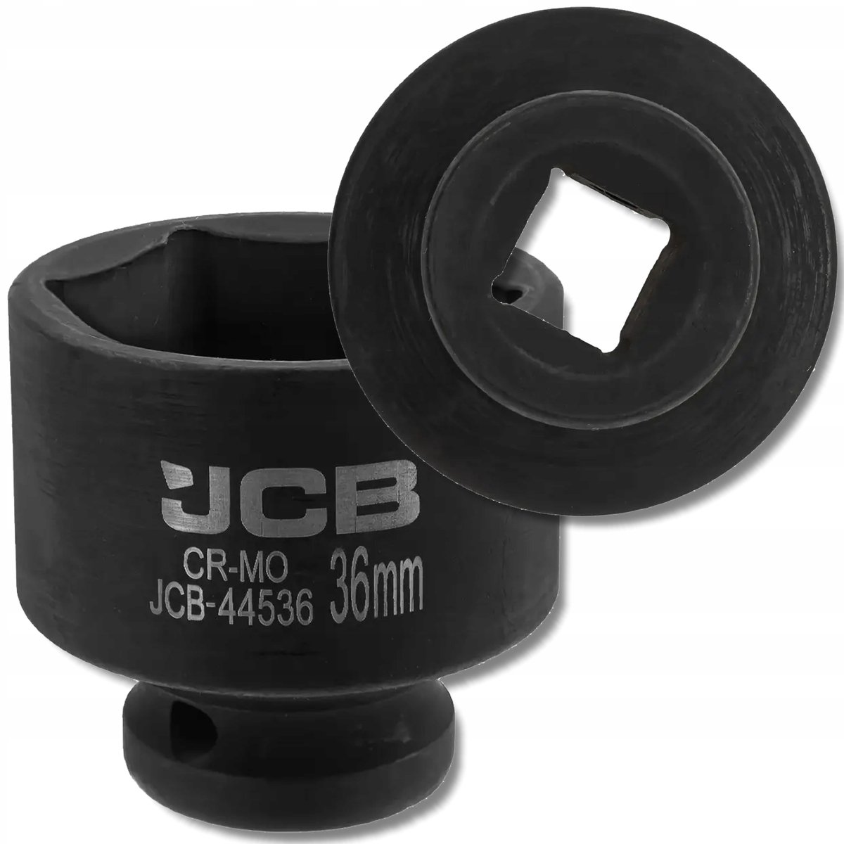 JCB Slagdoppen 1/2" 36mm 6-kant Cr-Mo