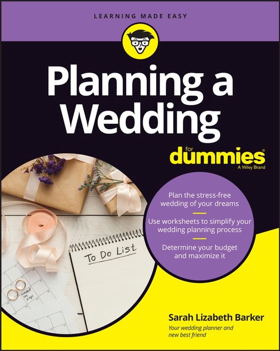 Planning A Wedding For Dummies - cover