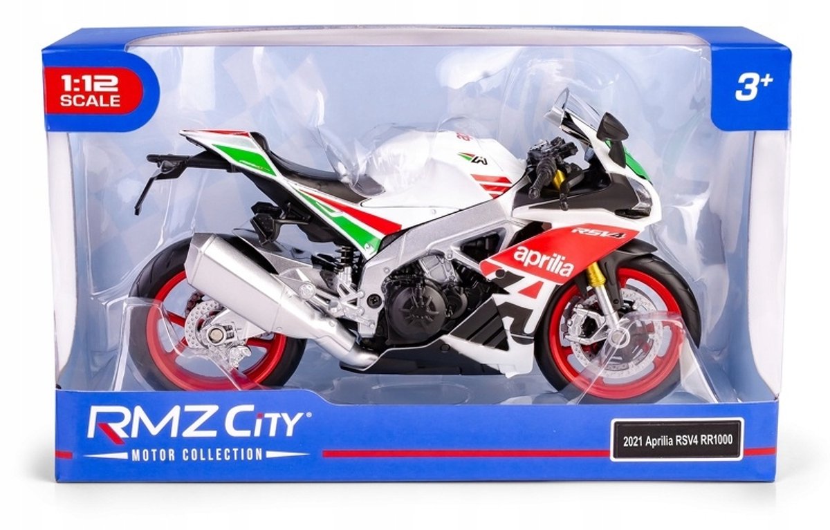 Modelmotor Schaal 1:12 - Metalen Race Motor Speelgoed