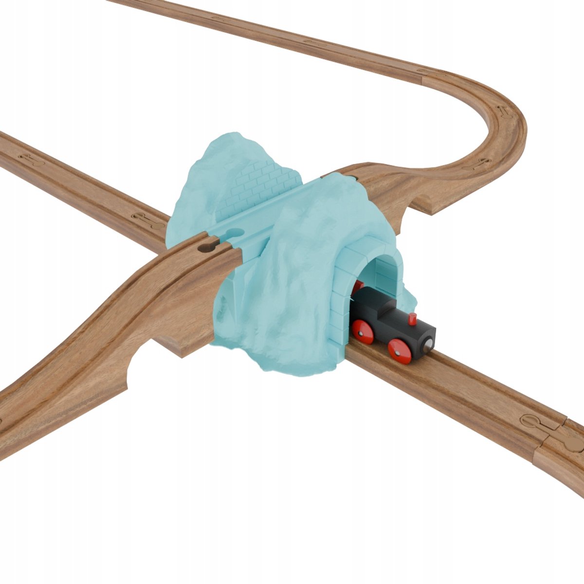 Houten Treintunnelverlenging - Universeel & Eco