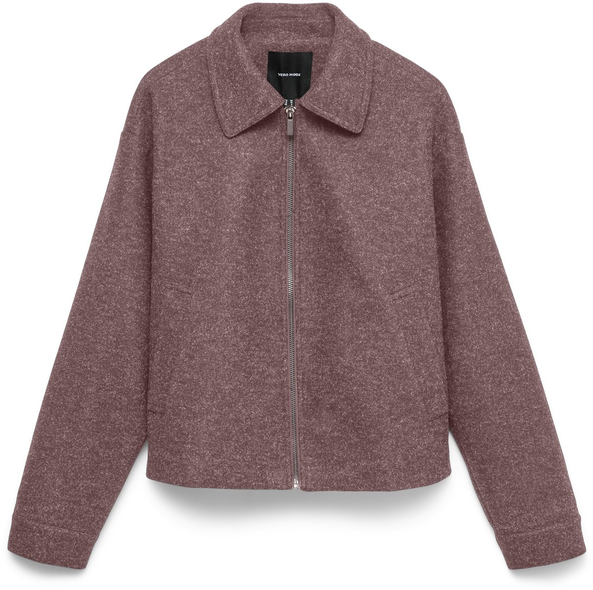 VERO MODA - VMIDA LS BRUSHED ZIPPER JACKET EXC - Dames - Vesten