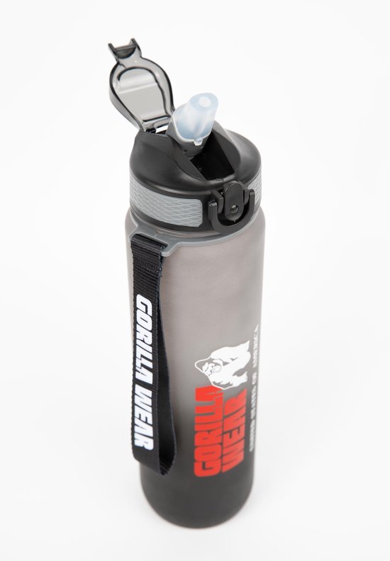 Gorilla Wear Gradient Water Fles 1000 ml - Zwart/Grijs — afbeelding 4