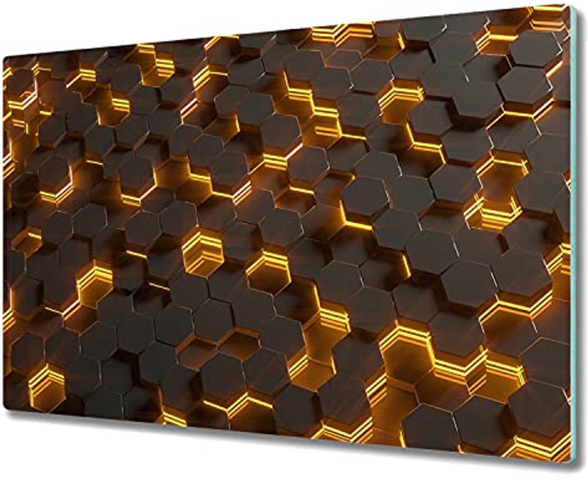 Gehard Glazen Snijplank - Trancheerplank 80x52cm - Duurzame Keukenplank