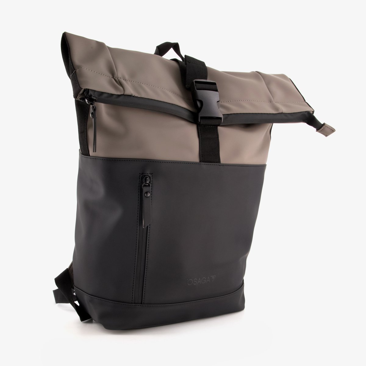 Osaga rolltop rugzak waterdicht zwart 15 liter
