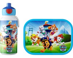 Mepal Lunchset Campus - Broodtrommel met Bento Bakje en Pop-up Drinkfles - Paw Patrol