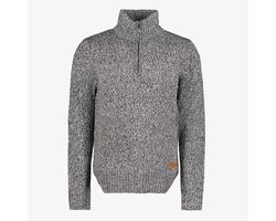 Unsigned gebreide heren coltrui grijs - Maat XL - 100% Acryl - Extra zacht