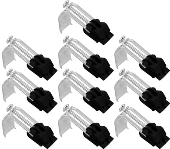 10 Stuks Onderbouw Wastafel Clips - Bevestigingsklemmen voor Keuken en