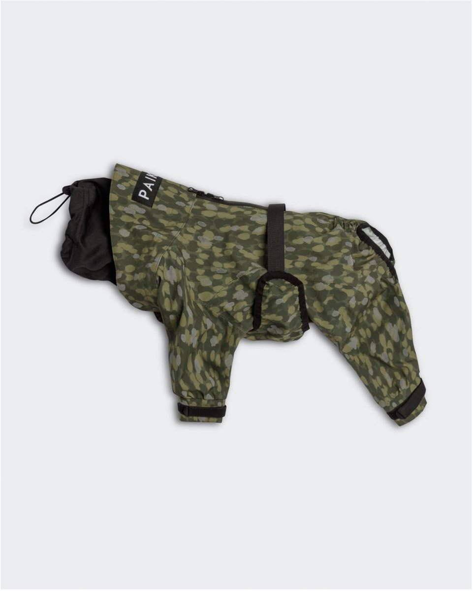 Paikka Rain Suit Donkergroen&Pine - Jas - 50 cm
