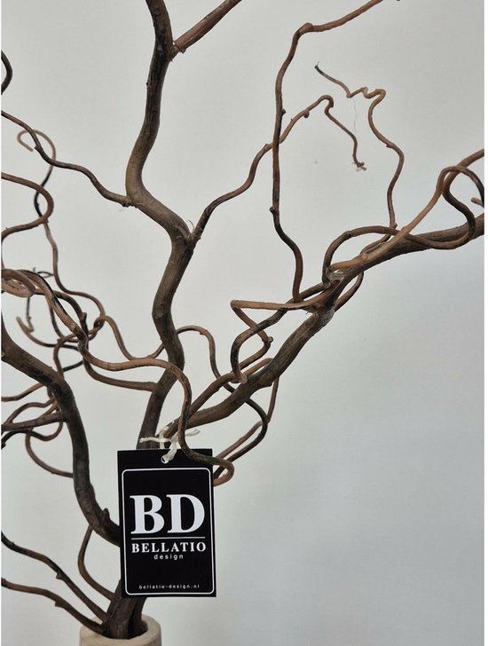 Branche décorative de Noël Bellatio Design - 3 tiges - 87 cm - Branches artificielles Décorations de Noël