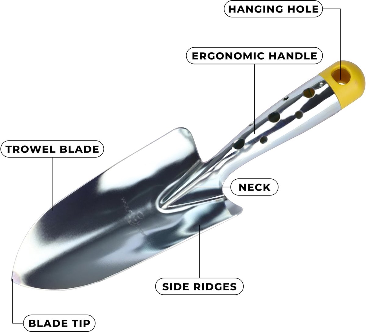 Wolf-Garten Flower Trowel LU-Z - width 8 cm - hand tool