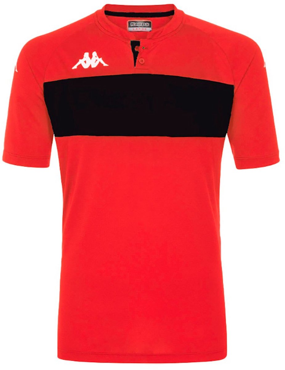 Kappa Dalto Korte Mouw Poloshirt L Man Zwart