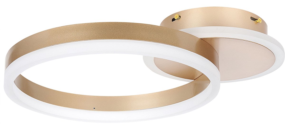 GLYDE - Plafondlamp - Goud - Aluminium