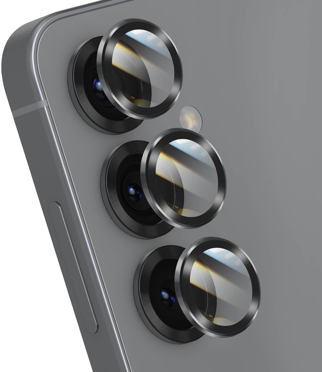 Forcell, Camerabescherming Geschikt voor Samsung Galaxy S24 / S25 Premium Serie, Zilver