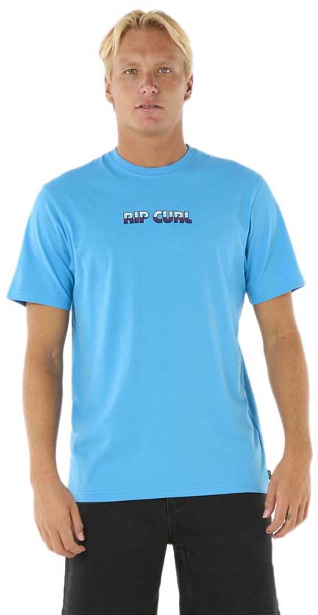 Rip Curl Big Mumma Icon T-shirt Met Korte Mouwen Blauw S Man