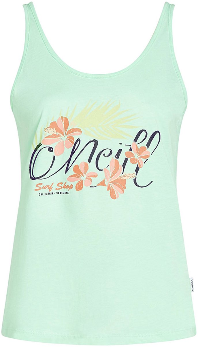 O´neill Summer Musthaves Luana Graphic Mouwloos T-shirt M Vrouw Mint