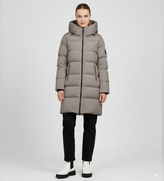 Ecoalf Manlie Jas Grijs S Vrouw
