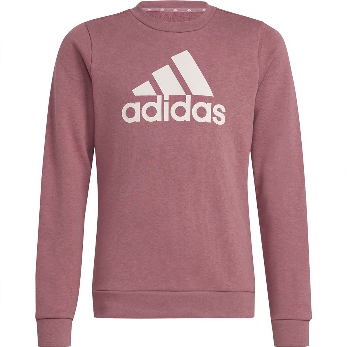 Adidas Essentials Big Logo Cotton Sweatshirt 7-8 Years Meisjes Roze