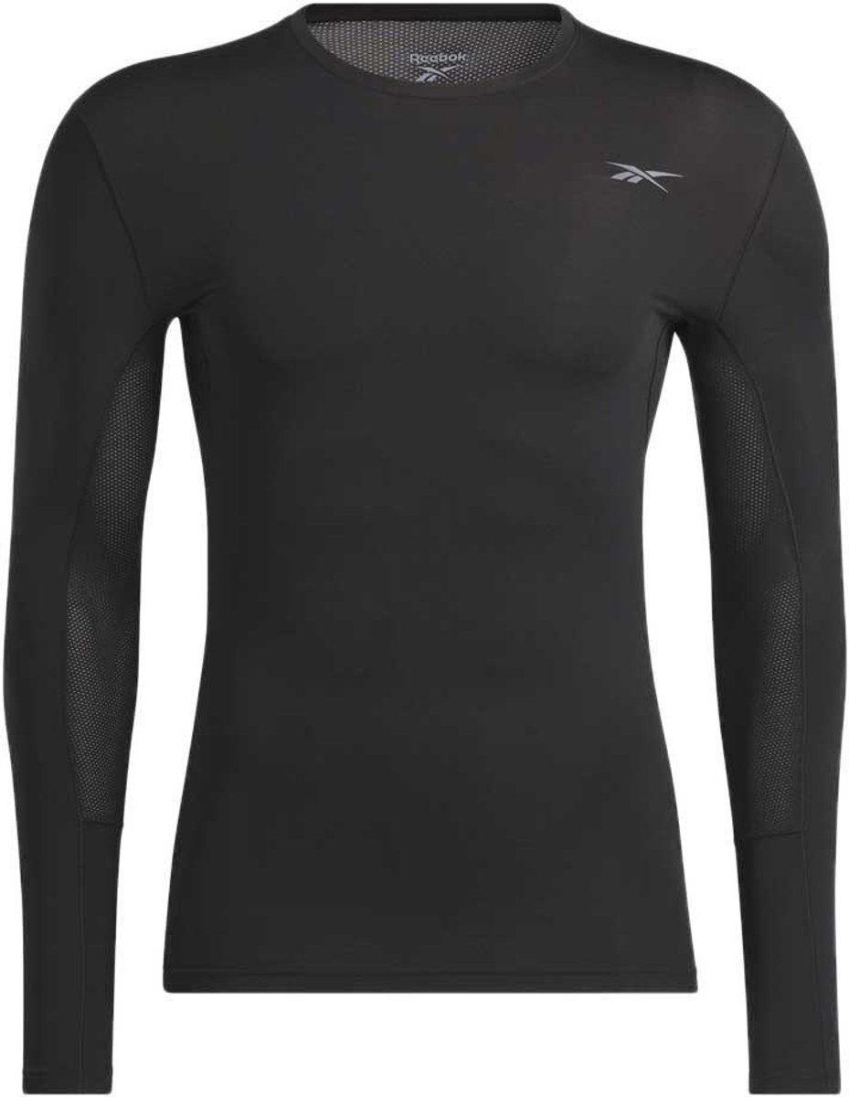 Reebok Comp T-shirt Met Lange Mouwen S Man Zwart