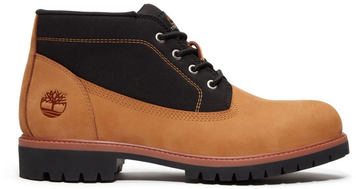 Timberland Premium Mid Chukka Wide Laarzen Man Wheat Nubuck