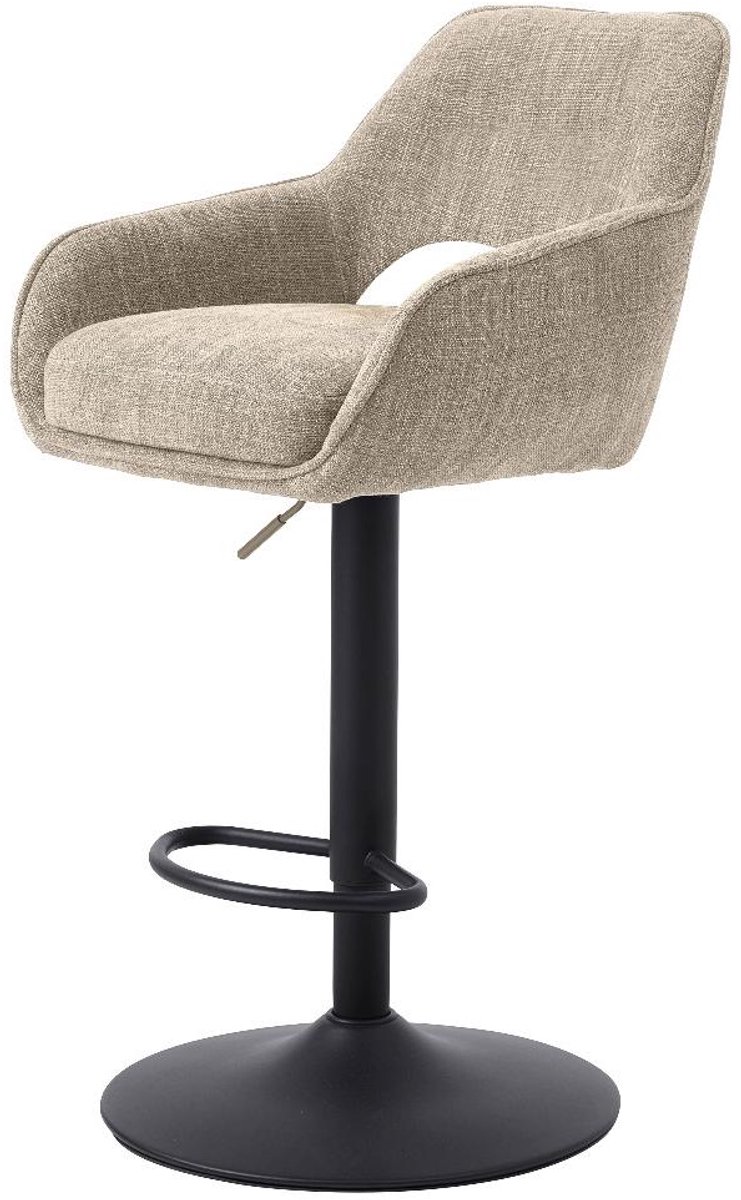Nordic Home - Coleen verstelbare barstoel - beige