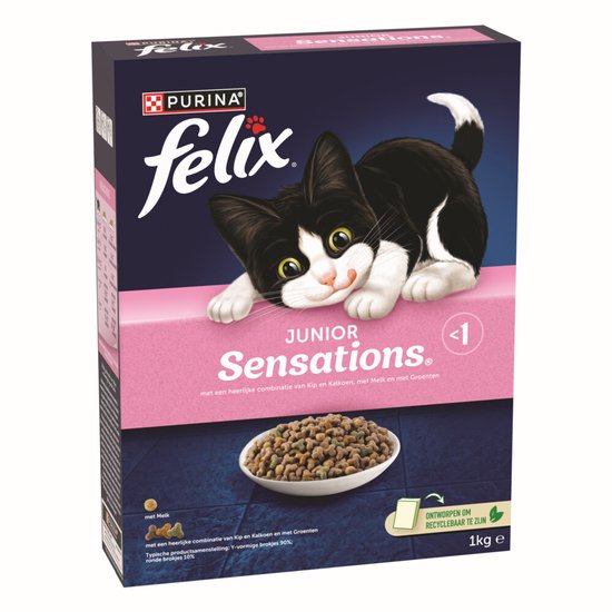 Felix Kattenvoer Junior Sensations - 1 kg