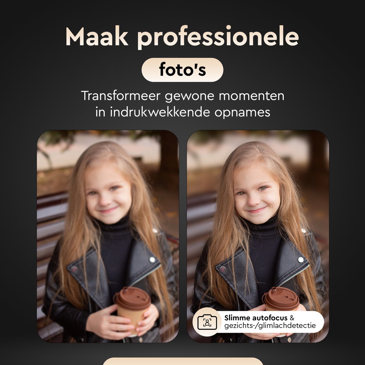 K&L Digitale Camera 4K 64MP Compact Camera voor Kinderen thumbnail 6