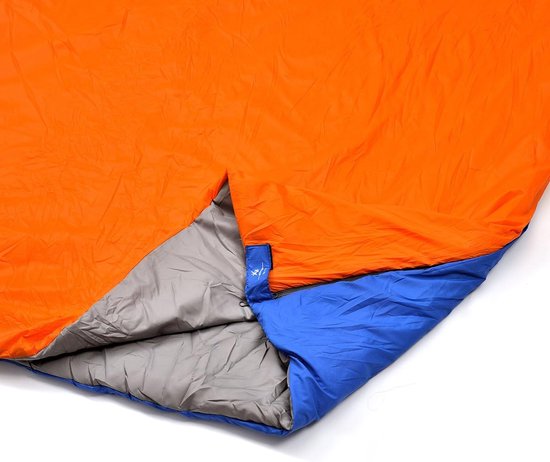 Ultra lichte rechthoekige slaapzak voor warm weer kamperen- rugzakreizen en wandelen- waterdicht en compact van Quechua — afbeelding 5