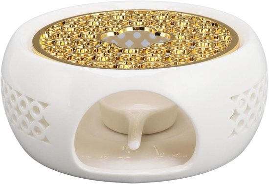 RVS Theepot Warmhouder - Theewarmer - Theekoker - Voor Het Verwarmen Koffie Glas Theepotten Theelichthouders Warmhouder Louzir RVS Theepot Warmhouder - Theewarmer - Theekoker - Voor Het Verwarmen Koffie Glas Theepotten Theelichthouders Warmhouder Louzir