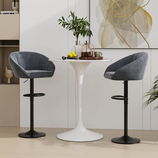 Ya-Home Barkrukken Set van 2 Comfort Gevoerde Keuken Ya-Home Barkrukken Set van 2 Comfort Gevoerde Keuken