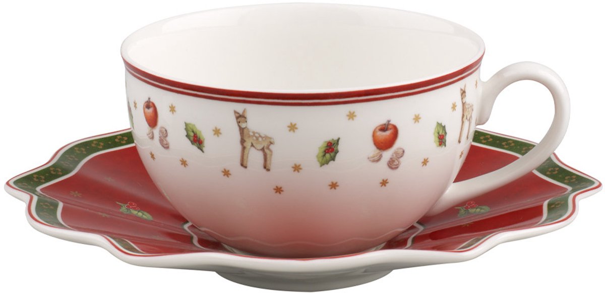 Milchkaffeetasse mit Untertasse Toy's Delight 260 ml Set van 2