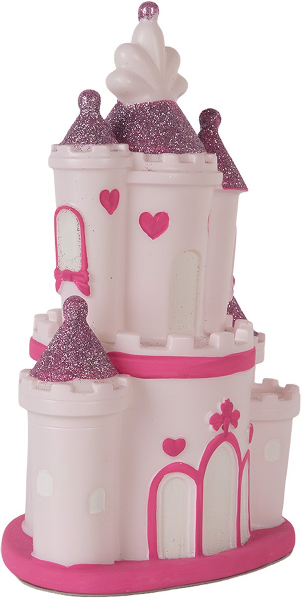 Clayre & Eef Nachtlampje Kind LED 16x11x24 cm Roze Kunststof van Clayre & Eef — afbeelding 4