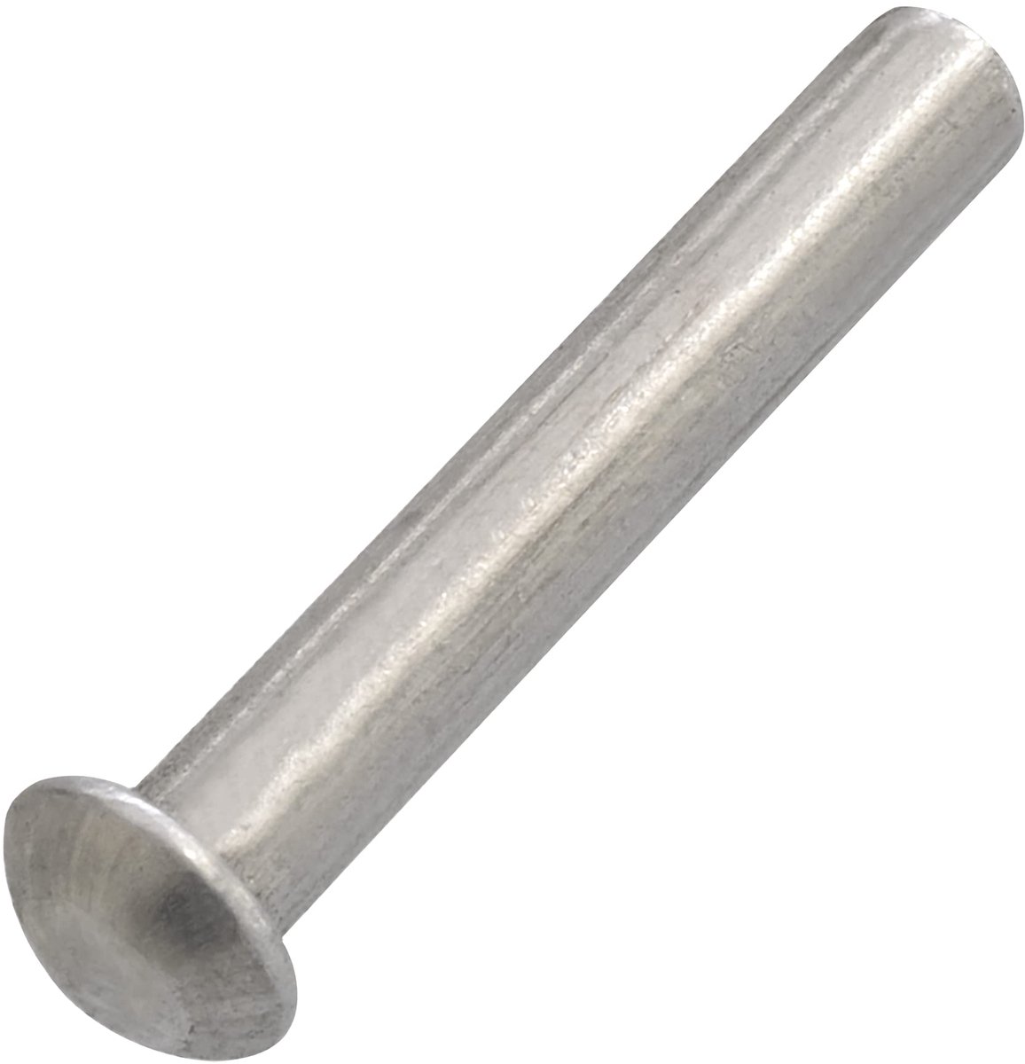 C62041 - Set van 10 Aluminium Rivets Ã˜5x30 mm - Halfronde Kop - DIN 660 - Zilver